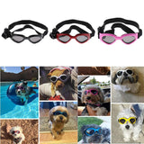 Max Folding Eye Wear Waterproof UV Protection Pet Dog Cat Glasses  Black