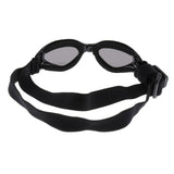 Max Folding Eye Wear Waterproof UV Protection Pet Dog Cat Glasses  Black