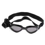 Max Folding Eye Wear Waterproof UV Protection Pet Dog Cat Glasses  Black