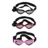 Max Folding Eye Wear Waterproof UV Protection Pet Dog Cat Glasses  Black