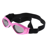Max Folding Eye Wear Waterproof UV Protection Pet Dog Cat Glasses  Pink