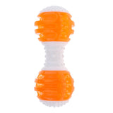 Max Pet Dog Puppy Cat Chews Toy Squeaker Squeaky Sound Play Toys Orange