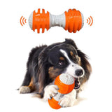 Max Pet Dog Puppy Cat Chews Toy Squeaker Squeaky Sound Play Toys Orange