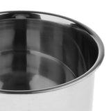 Max Bird Squirrels Parrot Cages Feeder Pet Stainless Steel Food Water Bowl  L