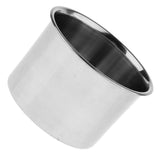 Max Bird Squirrels Parrot Cages Feeder Pet Stainless Steel Food Water Bowl  L