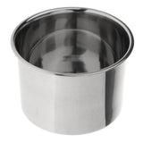 Max Bird Squirrels Parrot Cages Feeder Pet Stainless Steel Food Water Bowl  L