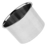 Max Bird Squirrels Parrot Cages Feeder Pet Stainless Steel Food Water Bowl  L