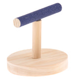 Max Bird Parrot Desk Stand Training Stand Perch Platform Play Game Frame Small