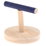 Max Bird Parrot Desk Stand Training Stand Perch Platform Play Game Frame Small