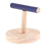 Max Bird Parrot Desk Stand Training Stand Perch Platform Play Game Frame Small