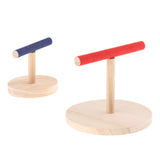 Max Bird Parrot Desk Stand Training Stand Perch Platform Play Game Frame Small