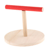 Max Bird Parrot Desk Stand Training Stand Perch Platform Play Game Frame Large