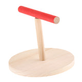 Max Bird Parrot Desk Stand Training Stand Perch Platform Play Game Frame Large