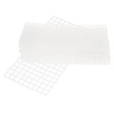 Max 10 Pcs Aquarium Plastic Divider Fish Tank Isolation Board Semi-transparent