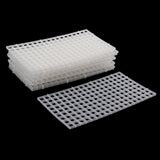 Max 10 Pcs Aquarium Plastic Divider Fish Tank Isolation Board Semi-transparent