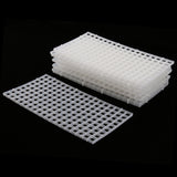 Max 10 Pcs Aquarium Plastic Divider Fish Tank Isolation Board Semi-transparent