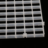 Max 10 Pcs Aquarium Plastic Divider Fish Tank Isolation Board Semi-transparent
