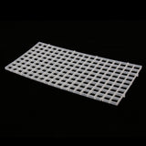 Max 10 Pcs Aquarium Plastic Divider Fish Tank Isolation Board Semi-transparent