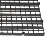 Max 10 Pcs Aquarium Plastic Divider Fish Tank Isolation Board Black