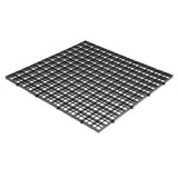 Max 10 Pcs Aquarium Plastic Divider Fish Tank Isolation Board Black