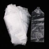Max 50 Pcs Ornamental Fish Transport & Transfer Plastic Bags Weld Seal 14x40cm