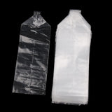 Max 50 Pcs Ornamental Fish Transport & Transfer Plastic Bags Weld Seal 14x40cm