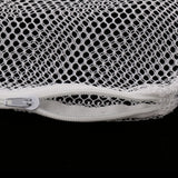 Max 10 Pcs Zipped Fish Tank Filter Material Mesh Bag Isolation Bag 15x20cm White