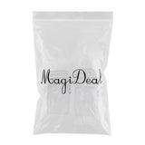 Max 10 Pcs Zipped Fish Tank Filter Material Mesh Bag Isolation Bag 15x20cm White