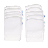 Max 10 Pcs Zipped Fish Tank Filter Material Mesh Bag Isolation Bag 15x20cm White