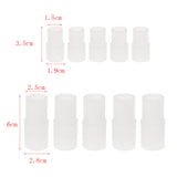Max 5Pcs Water Tube Adapter Outlet Inlet Hose Connector for Aquarium 15mm to 19mm