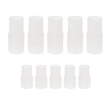 Max 5Pcs Water Tube Adapter Outlet Inlet Hose Connector for Aquarium 15mm to 19mm