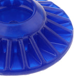 Max Dog Training Toys Flying Discs Flyer Silicone for Big Small Dogs Soft Blue