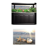 Max Aquarium 3D Digital Printing Single-sided Adhesive Background Sticker XL