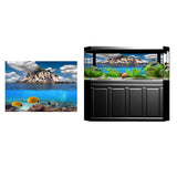 Max 3D Aquarium Background Poster Backdrop Sticker Fish Tank Decorations M