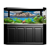 Max 3D Aquarium Background Poster Backdrop Sticker Fish Tank Decorations M