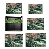 Max 3D Aquarium Background Sticker Wallpaper HD Fish Tank Picture Decoration XS