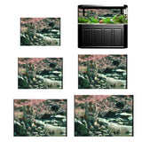 Max 3D Aquarium Background Sticker Wallpaper HD Fish Tank Picture Decoration XS