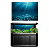 Max Aquarium 3D Background Sticker Fish Tank Wall Decoration Painting PVC M