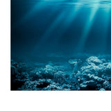 Max Aquarium 3D Background Sticker Fish Tank Wall Decoration Painting PVC M