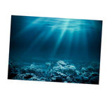 Max Aquarium 3D Background Sticker Fish Tank Wall Decoration Painting PVC M