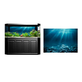 Max Aquarium 3D Background Sticker Fish Tank Wall Decoration Painting PVC L
