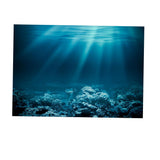 Max Aquarium 3D Background Sticker Fish Tank Wall Decoration Painting PVC L