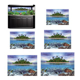 Max HD Fish Tank Background Painting PVC Aquarium Background Poster XS