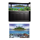 Max HD Fish Tank Background Painting PVC Aquarium Background Poster XS