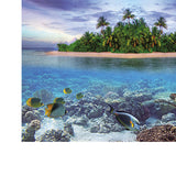 Max HD Fish Tank Background Painting PVC Aquarium Background Poster XS