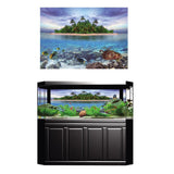 Max HD Fish Tank Background Painting PVC Aquarium Background Poster L