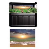 Max 3D Aquarium Background Poster Fish Tank Wall Decoration Sticker L