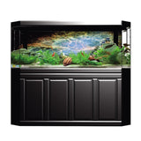Max 3D HD Aquarium Background Poster Fish Tank Wall Decoration Sticker M