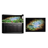Max 3D HD Aquarium Background Poster Fish Tank Wall Decoration Sticker L