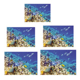 Max Aquarium Background Poster Fish Tank Wall Decoration Sticker XS